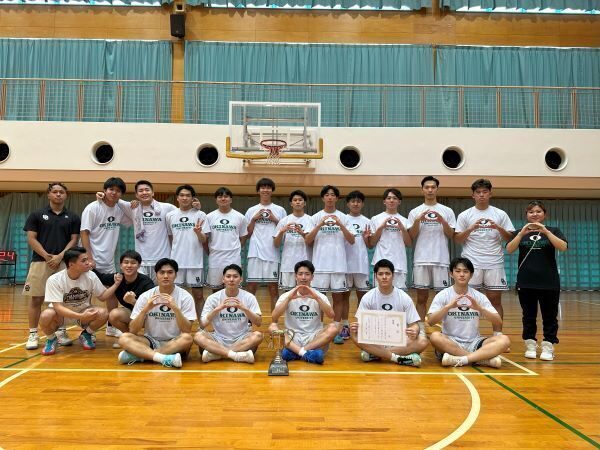 県大学バスケ3連覇！男子バスケットボール部