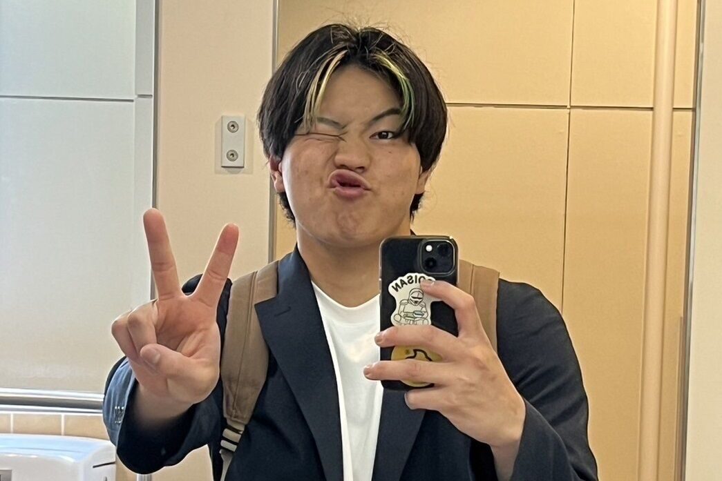 ピカリと輝く沖大生！（66）夢はM－１優勝！経法商学科玉城朝輝さん