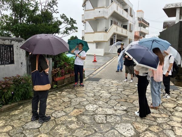 『沖縄の歴史・文化遺産を「フットパス」を通して発見』愛知東邦大学との連携授業