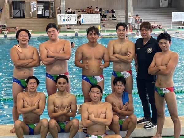 水球部　リーグ戦を圧勝！全国大会へ出場決める！