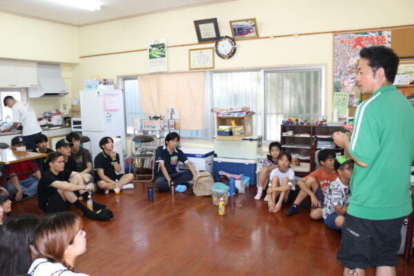 松島自治会と古島自治会のイベントに参加（島袋ゼミ）