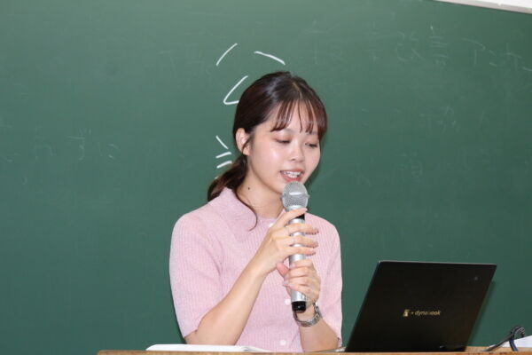 「歴史を掘り起こし、残す一人という責任感が生まれた」　末吉未空氏をゲスト講師に招聘