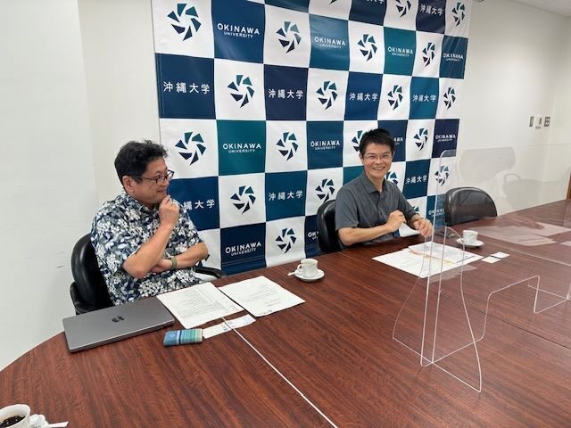 第126回記者懇談会を開催『新設科目「沖縄の食文化」や那覇市まちづくり協働推進課との連携企画講義etc』紹介！