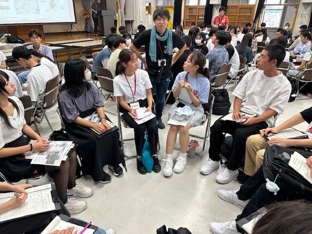 『島根県の高校生と沖縄の基地問題について語る』こども文化学科　須藤ゼミ