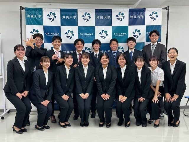 第127回記者懇談会を開催『教員採用試験現役合格者数 過去最多、沖大祭etc』PR！