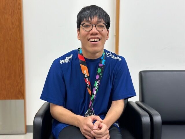 ピカリと輝く沖大生！（70） ボッチャ県代表 2年連続でメダル獲得！（福祉文化学科2年 兼村星哉さん）