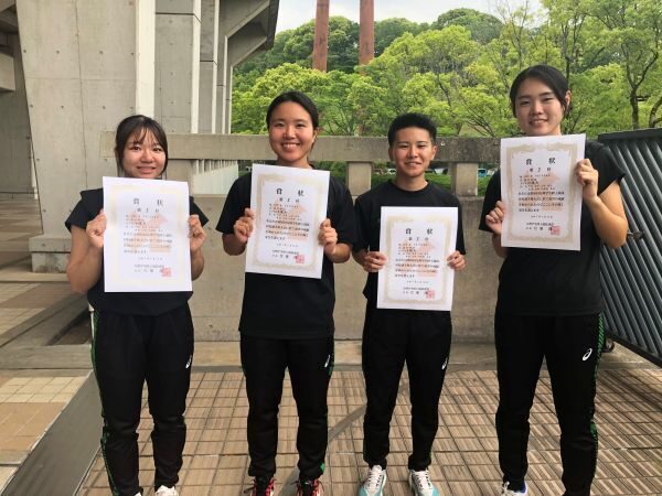 女子400MR 3位！九州学生陸上競技対校選手権大会