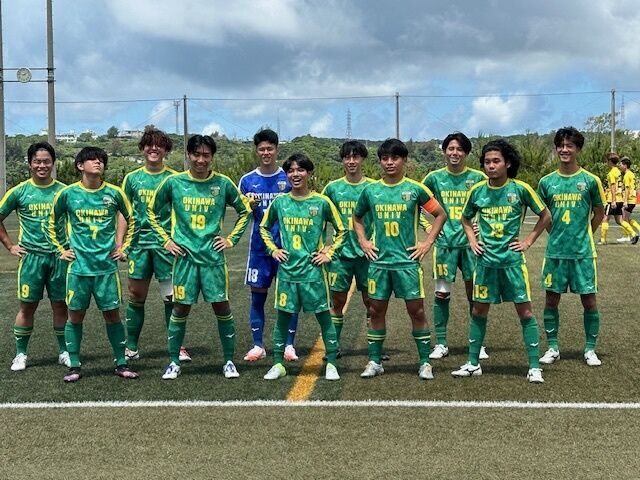 男子サッカー部　炎天下のなか粘り強く戦い、ドロー