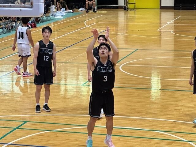 男子バスケ部　天皇杯・皇后杯沖縄県代表決定戦ベスト4入り！