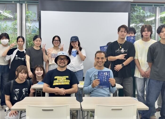 『「伝える」をテーマに！シアタードーナッツ宮島真一さんゲスト講師』Miltiadis Beratlisゼミ