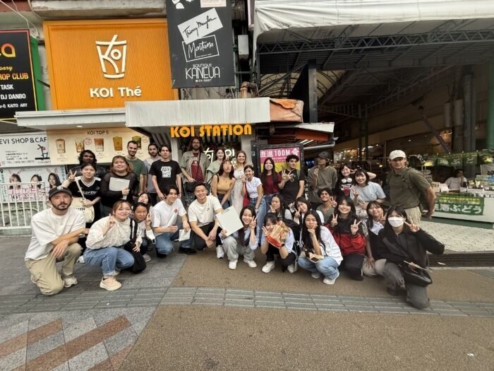 『那覇観光PR 魅力ある市場マップ！作成中』末吉ゼミ