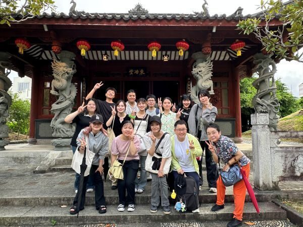 『中国式庭園 福州園を日本語学校の学生たちと見学』渡邉ゼミ