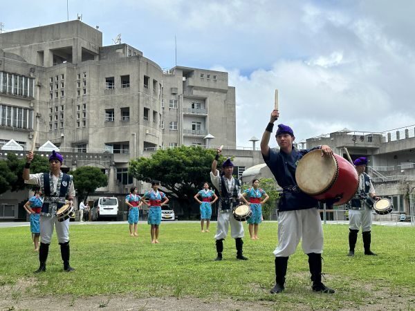 心躍る太鼓の音！エイサーサークル演舞披露