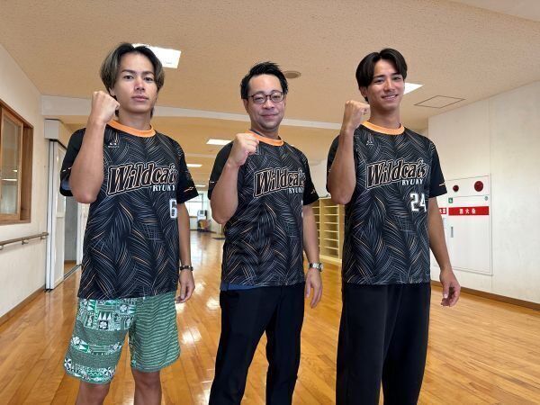 福祉文化学科中山健二郎先生と外間朱恩さん、真栄平大智さんが車椅子ソフトボールの全国大会に出場！