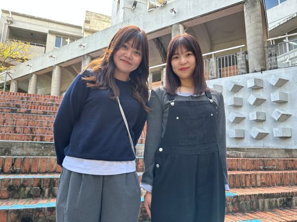 ピカリと輝く沖大生！（82）教員採用試験現役合格！（こども文化学科4年 豊里颯貴さん 喜瀬鈴南さん）